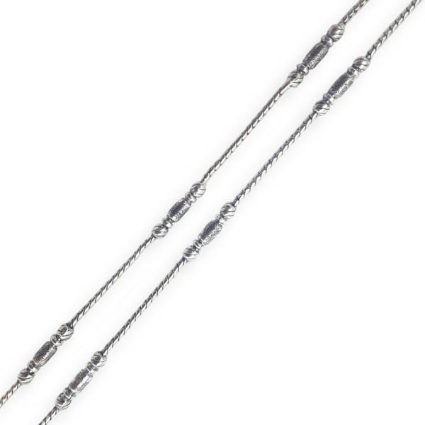 925 Sterling Silver Anklet with Beautiful Design